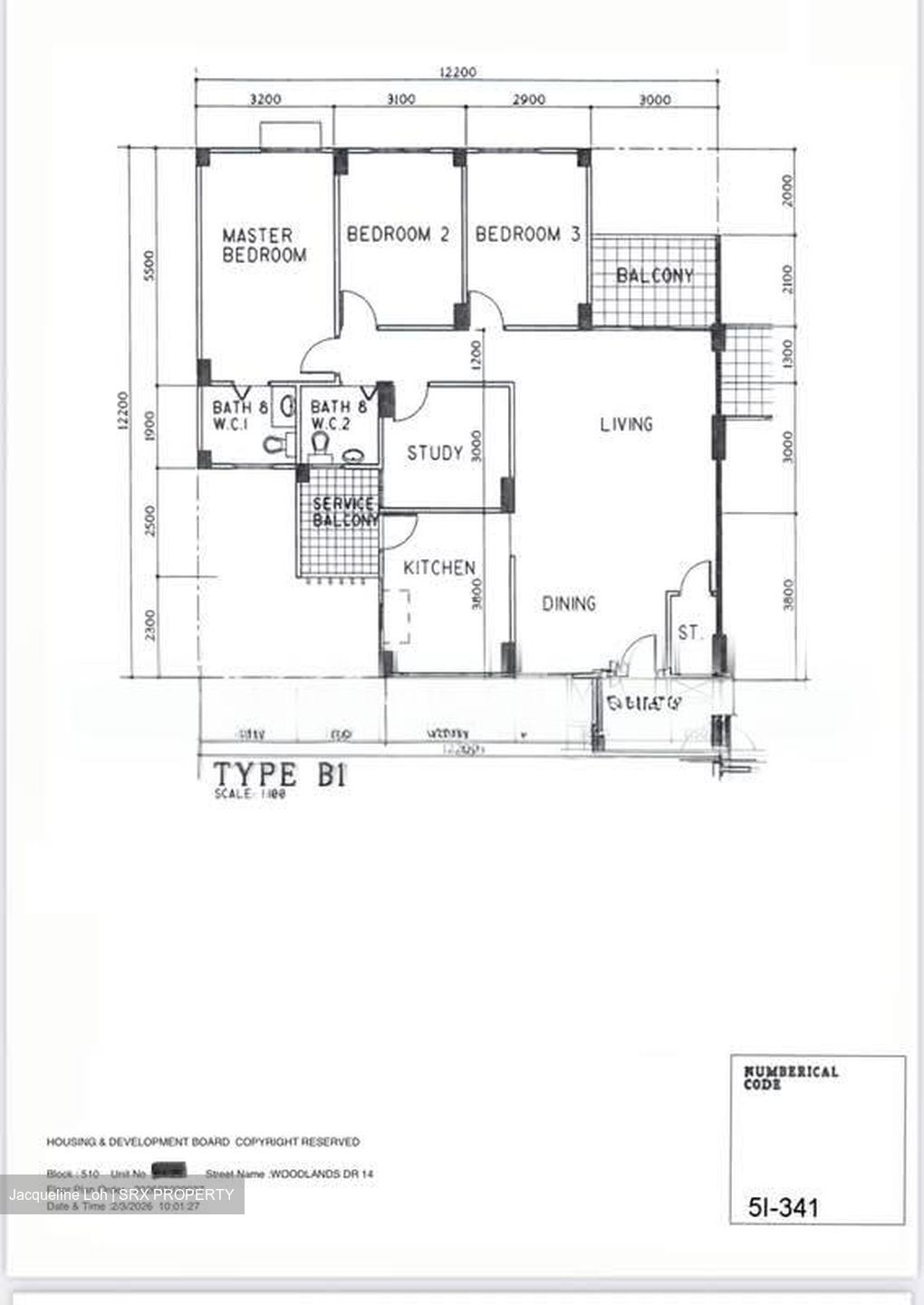 Blk 510 Woodlands Drive 14 (Woodlands), HDB 5 Rooms #531316091